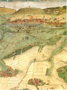 Map of the Upper Danube Region by Philipp Renlin